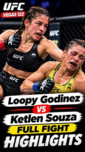 Loopy Godinez vs Ketlen Souza FULL FIGHT HIGHLIGHTS | UFC Vegas 122!