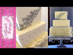 Winter is here! This Wedding Cake is perfect for a Winter Wedding.