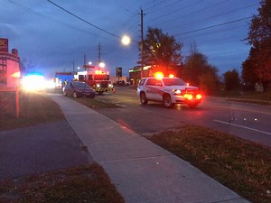 Woman taken to hospital after crash on Monaghan Road in Peterborough