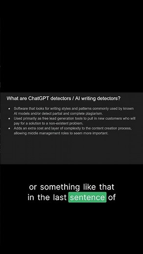How ChatGPT Detectors Detect AI Writing