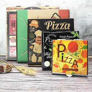 [Hot Item] Pizza Box Custom Printed Packing Carton Paper Corrugated Custom Pizza Box