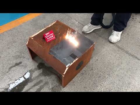 2000W high power laser cleaning machine for rust removal