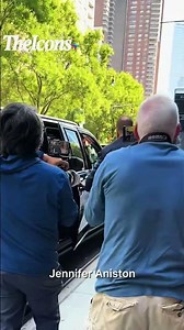Jennifer Aniston Leaving Her Breakfast For Movie #JenniferAniston