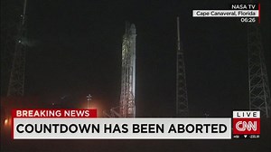 SpaceX Falcon 9 launch aborted