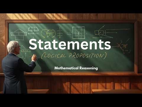 Statements | Mathematical Reasoning | Class 11th
