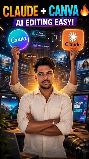 Claude + Canva Combo 🔥 Minutes-la Professional Design!
