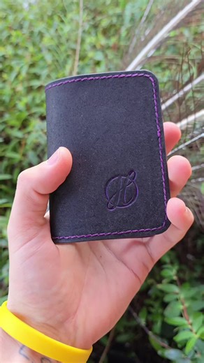 Available ✅️ black pueblo and split purple veg tan. with purple stitching. dm if interested 🙂☕️ #leathercraft #leather #handmade #fyp #english