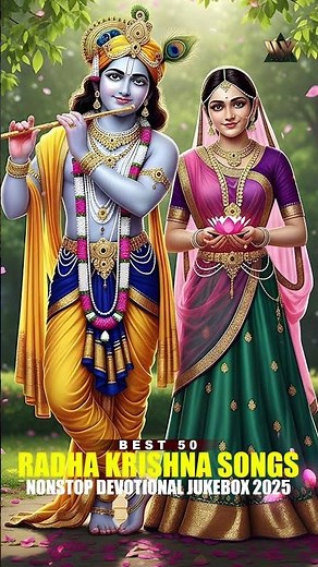 Best 50 Radha Krishna Songs - Nonstop Devotional Jukebox 2025 | Krishna Bhajan | Bhakti Songs
