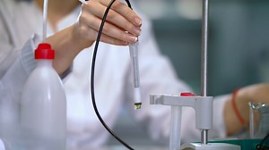 Chemical Potentiometer Measure Acidity Of Stock Footage SBV-312494690 - Storyblocks