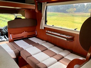 Toyota Motorhome Double Bed | Campervan Rental