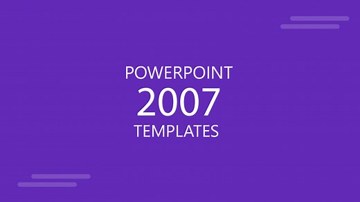 Templates for PowerPoint 2007 (Free Download)