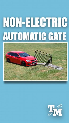 8.4K reactions · 171 comments | Automatic Gate Without Electricity Oz AutoGate is a non-electric automatic gate. Credits: @ ozautogate .com #tech #technology #engineering #innovative #reels | Tech Moments | Facebook