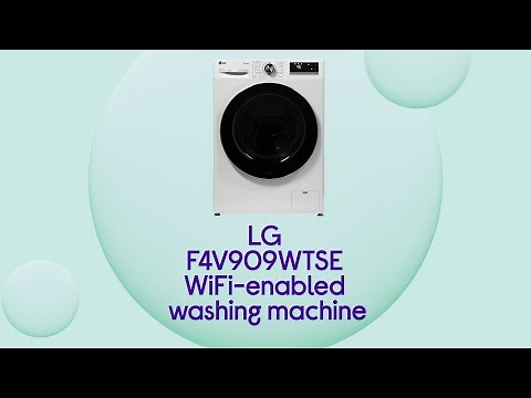 LG TurboWash 360 with AI 9 kg 1400 Spin Washing Machine - White | Product Overview | Currys PC World