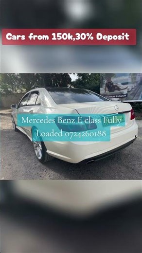 Mercedes Benz E class Hire Purchase installments bank micro finance trade in ok HP e250 Nairobi