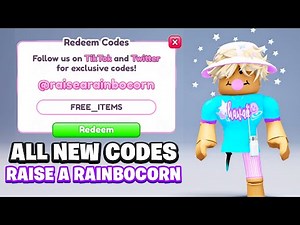 *ALL NEW* Raise a Rainbocorn Codes June 2025 - Roblox Raise a Rainbocorn Pets Codes 2025