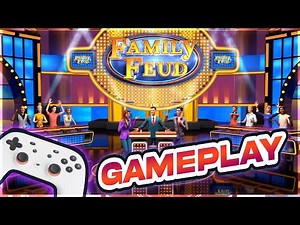 Family Feud Gameplay! (Ubisoft) | Fun Family Title! | Stadia