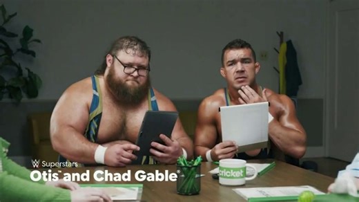 Cricket Wireless TV Spot, 'Alpha Academy: Chair Phone' Featuring Chad Gable, Otis