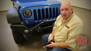 Blue Ox™ / Ready Brute™ / Demco™ Tow Bar Bracket Kit (Pair) for Rock Hard 4x4™ Jeep Front Bumpers [RH-8000-BO]