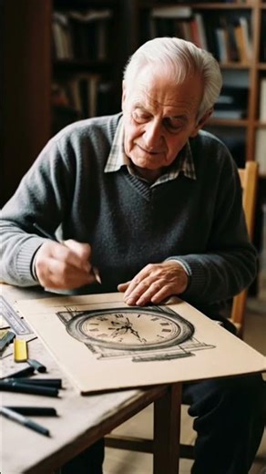 Handmade Cardboard Clock ⏰ | Simple DIY#youtubeshorts #video