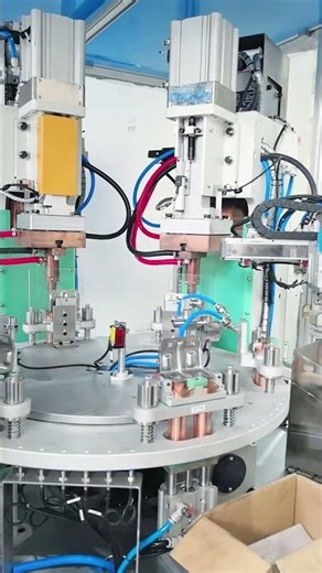 Four-Station Projection Welding Rotary Special Machine for High-Efficiency Production