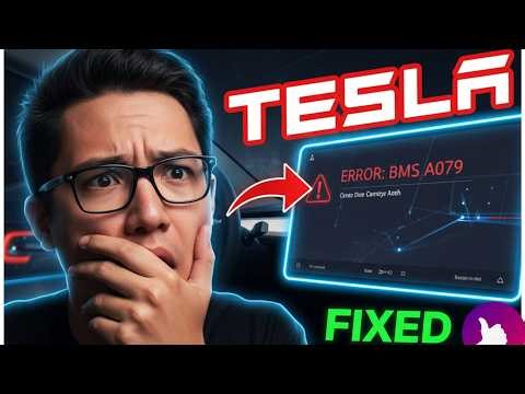 How To Fix Tesla Model 3 Error Code BMS A079 | Step-by-Step 2026 Guide