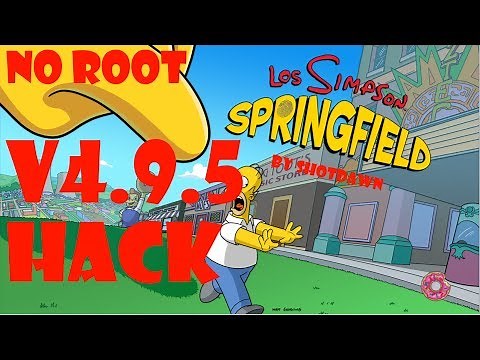 [v4.9.5] Los Simpsons Springfield Hack | Rosquillas Infinitas