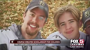 This couple’s daughter died in the 1 October shooting, and now they want to make sure the kids who lost parents have some help going to college. Kyla Galer shares the story. More: https://bit.ly/2kHC2y9 | FOX5 Las Vegas