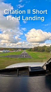 Cessna Citation II short-field landing at Youngstown (4G4)! That’s one narrow runway 😳✈️ #cessna #citation #cessnacitation #citationii #jetpilot #gopro #avgeek #avgeeks #sportys | Sporty's Pilot Shop