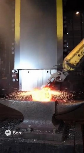 Robot Blacksmith 🤖 #shorts