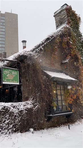 Snowy Sunday Day @oldmilltoronto | Old Mill Toronto