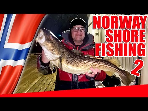 Shore Fishing in Norway - Part 2 - Cod Fishing with Stuart Jones