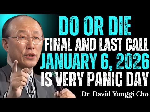 🙏 God’s Serious Message Today: Something Unhappy Is Coming — Be Ready | Dr. David Yonggi Cho