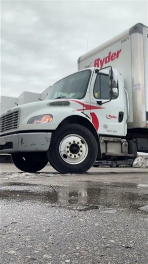 “Tractor trailer backing blindside, angled docks.”