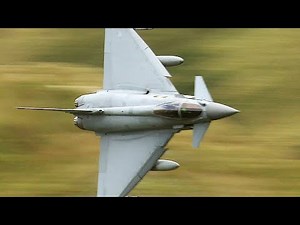 Low level Typhoons - Mach Loop Wales