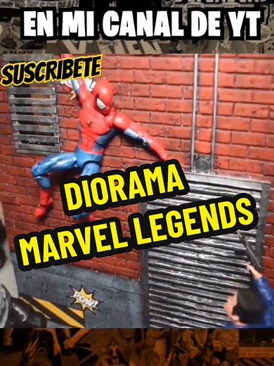 Diorama Urbano para Marvel Legends: Crea tu Escenario