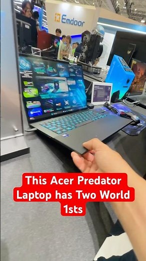 Acer Predator Triton 14 AI: Two World 1st Inside!