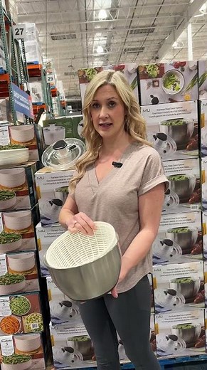 MIU Stainless Steel Salad Spinner at Costco Canada