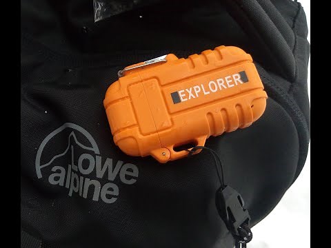 Explorer Electronic Plasma Lighter - Review and wet test