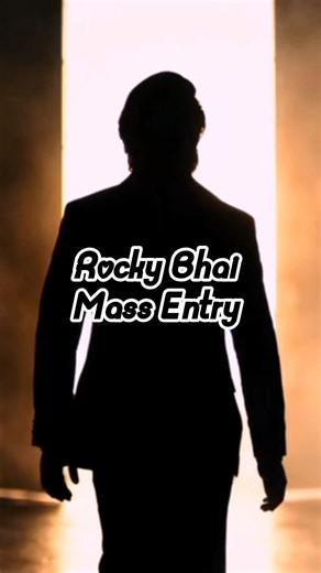 The Rise of Rocky Bhai | KGF Chapter 2 Entry Scene #yash #kgf #kgf2 #kgfchapter2