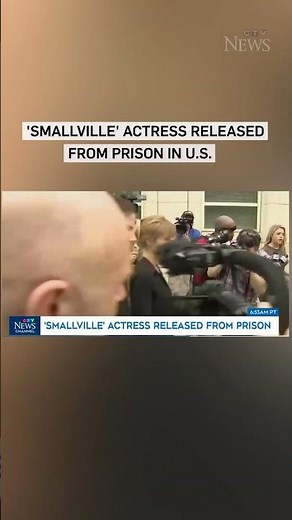 'Smallville' actress Allison Mack released from prison for role in Nxivm sex cult #shorts