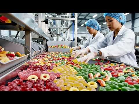 This Factory Makes Thousands of Gummy Candies Every Day