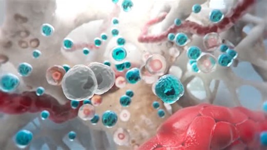 Medical Animation on Instagram: "Fighting back against chemo-induced neutropenia — one frame at a time. This 3D medical animation by MadMicrobe (@madmicrobe) visualizes the therapeutic effects of SIMBA drug therapy, showing how it supports neutrophil recovery and strengthens the immune system during chemotherapy. Explore more work by MadMicrobe on the Medical Illustration & Animation Sourcebook online site. Link in bio. #madmicrobe #medicalanimation #moa #oncology #chemotherapy #neutropenia #dru