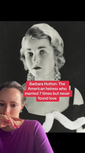 Learn about the truly tragic life of Barbara Hutton, the “poor little rich girl” who never found love or happiness 😢 #historyfacts #womenshistory #history #historybuff #historywithamy #barbarahutton #americanheiress #billionaire #learnontiktok #20thcenturyhistory #poorlittlerichgirl #historylesson #carygrant