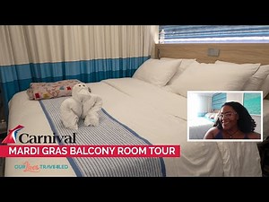 Detailed Cove Balcony Cabin Tour - Cruising with Carnival on Carnival Mardi Gras!!