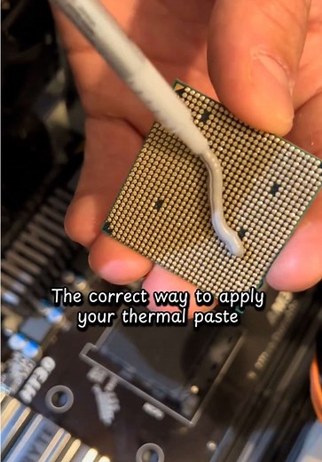 Cómo aplicar correctamente la pasta térmica en tu CPU