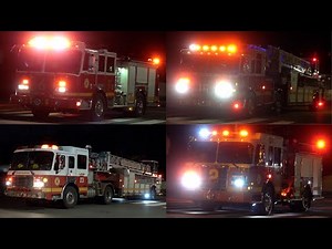 Philadelphia Fire Department Dwelling Fire Response - Engines 6, 2, 25, Ladders 16 & 3 Responding