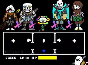 [Undertale(Ink)]Ink time trio...?