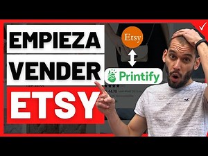 Como abrir una tienda ETSY (Paso a Paso) 2024 ✅ Tutorial para principiantes (ETSY + PRINT ON DEMAND)