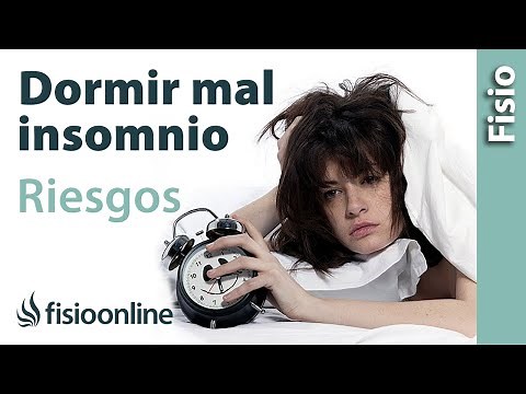 CONSECUENCIAS para la salud del INSOMNIO, dormir POCO y dormir MAL
