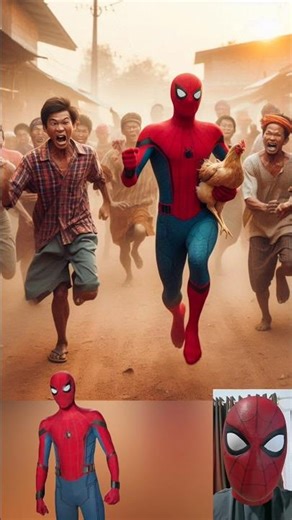 superheroes as a funny story💥Marvel & DC-All Characters #marvel #avengers #spiderman#shorts